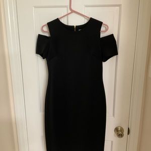 Calvin Klein cold shoulder dress